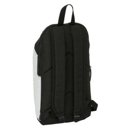 Mini Mochila Safta Con Cremallera Vertical Real Madrid 1 Equipacion 24-25 390x220x100 mm