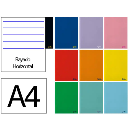 Liderpapel Libreta Smart A4 48 Hojas 75gr Horizontal con Doble Margen Colores Surtidos Precio: 19.89000057. SKU: B12D9X3V3S