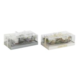 Velas DKD Home Decor Dorado Plateado Navidad 10 x 10 x 7 cm (2 Unidades) Precio: 15.49999957. SKU: B15QXGH9A6