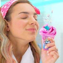 SO SLIME DIY SSC 101 Kit de Limo Esponjoso Mágico para Niños - Juego de 3 - Crea con Polvo, Agua, Confeti, Brillo y Descubre Mini Figurita Sorpresa Oculta