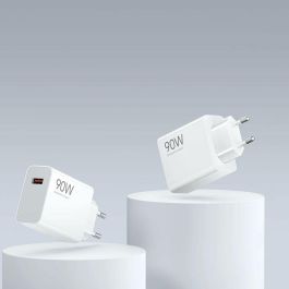 Cargador de Pared + Cable USB A a USB-C Xiaomi 90 W Cargador de Pared + Cable USB A a USB-C Xiaomi 90 W