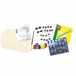 Ses Creative Kit para Moldear y Pintar Coches de Yeso para Hacer Autos que Ruedan
