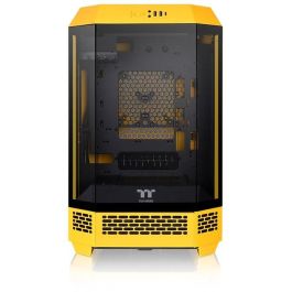 Thermaltake The Tower 300 Bumblebee Micro Torre PC Amarillo, Soporte Placas Base Micro-ATX y Mini-ITX