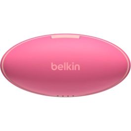 Belkin Soundform Nano Auriculares In-Ear Inalámbricos para Niños Rosa - Bluetooth 5.0, Resistente al Agua IPX5, 24h Batería