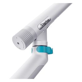 Digitus Soporte de monitor de escritorio con brazo, 35 pulgadas (88.9 cm), ajuste de altura, inclinacion y rotacion, hasta 10 kg, VESA 100x100, blanco