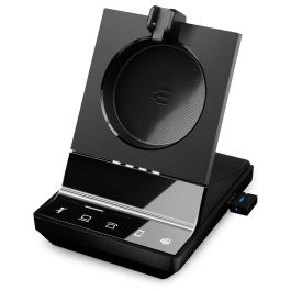 EPOS Auriculares Inalámbricos DECT Impact SDW 5066T Binaurales Oficina/Centro de Llamadas Negro