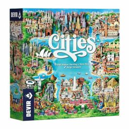 Devir Juego de Mesa Cities, Juego de Construcción de Ciudades para 2-4 Jugadores a partir de 10 años, Duración 40 min Precio: 27.50000033. SKU: B1DGWKH7V4