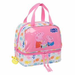 Safta Portameriendas Termo Peppa Pig "Baby Pig" para Niños 20x20x15cm