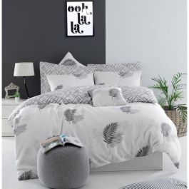Juego de Cama con Funda Nórdica 220x240 cm y 2 Fundas de Almohada 60x60 cm Gris - 65% Algodón, 35% Poliéster - ASI8682870114951 Precio: 41.59000021. SKU: B1BGKMWH5J