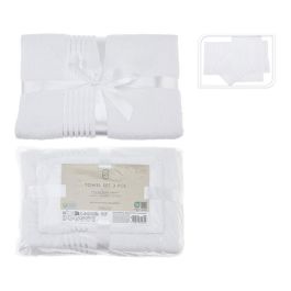 Essencial Juego de Toallas de Baño 3 Medidas 30x50/50x100/70x140 cm Color Blanco Precio: 27.89000027. SKU: B1GVDBBLZT