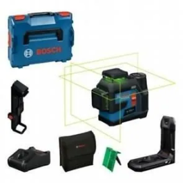 Bosch Professional GLL 12V-100-33 CG Láser de Línea, 3 Líneas Láser en 360º, Alcance 100 m, Maletín L-BOXX con Cargador Precio: 664.50000034. SKU: B1H8HNY3G9
