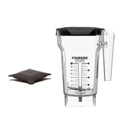 BLENDTEC - 40-609-62 - Jarra FOURSIDE de 1 litro con tapa plana dura para batidora profesional Blendtec Precio: 236.98999984. SKU: B16TEMN8L7