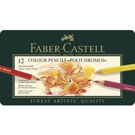 Lapices De Colores Faber-Castell Polychromos Estuche De Metal De 12 Precio: 20.69000054. SKU: B1E3HPBJPD