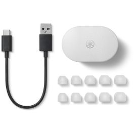 Yamaha TW-E7B Auriculares True Wireless Stereo (TWS) Bluetooth Cancelación de Ruido Activa Blanco