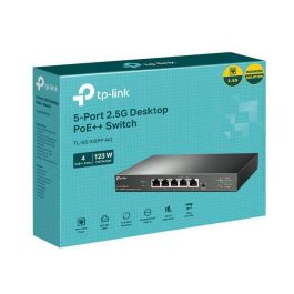 TP-Link TL-SG105PP-M2 Switch No Administrado Gigabit Ethernet (10/100/1000) PoE Negro