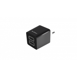 Tacens AUSB1 Cargador USB, 2 Puertos 2.1A Carga Rápida, Diseño Compacto Negro/Blanco Precio: 9.78999989. SKU: S7802217