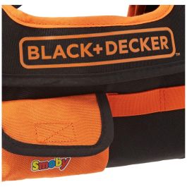 Smoby Black + Decker Caja de Herramientas de Tela con 4 Accesorios: Martillo, Destornillador, Llave, Sierra y Correa Ajustable Smoby Black + Decker Caja de Herramientas de Tela con 4 Accesorios: Martillo, Destornillador, Llave, Sierra y Correa Ajustable