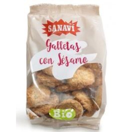 SANAVI Galletas Sésamo Integral Bio 250g. Apto Vegano, Fuente Fibra y Muy Bajo en Sal Precio: 4.4999999. SKU: B17YZG6NL3