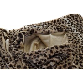 Manta DKD Home Decor Salvaje Negro Naranja (130 x 170 x 2 cm) Manta DKD Home Decor Salvaje Negro Naranja (130 x 170 x 2 cm)