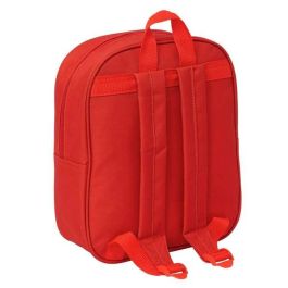 Safta Mochila Guardería 3D Bolsillo Red Sevilla FC 22x27x10 cm