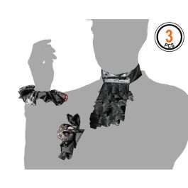 Set Accesorios Vampiresa Negro Halloween