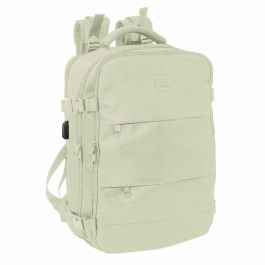 Safta Mochila Viaje Cabina Portatil 15,6'' Beige 29x44x19 cm