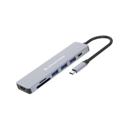Conceptronic Docking USB-C 7in1 1xHDMI 4K 3xUSB-A 3.0 1xLECTOR SD/Micro SD 1xUSB-C Alimentacion 100W Precio: 32.88999978. SKU: B12FXEE2PP
