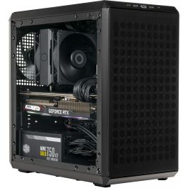 Cooler Master MasterBox Q300L V2 Caja de PC Mini Torre Negra Transparente