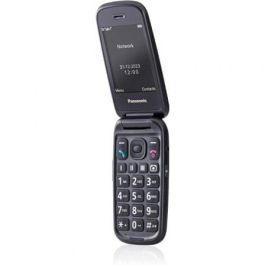 Teléfono Móvil Panasonic KX-TU550 para Personas Mayores/ Negro Teléfono Móvil Panasonic KX-TU550 para Personas Mayores/ Negro