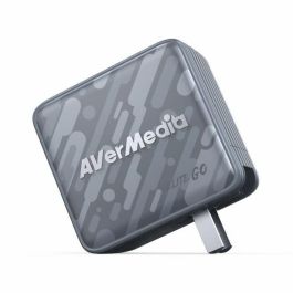 AVERMEDIA EliteGO (GC313Pro) 100W GaN Cargador Rápido USB-C PD 3.0, HD Negro