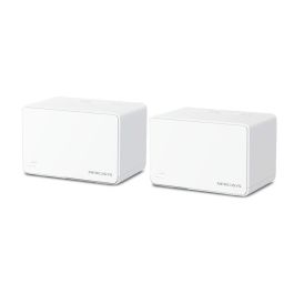 Mercusys Halo H80X Sistema de Malla Wi-Fi 6 AX3000 Doble Banda 2.4/5GHz Pack 2 Unidades Antenas Internas Blanco