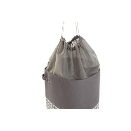 DKD Home Decor Cesta de Ropa de Poliéster Colección Básicos Pata de Gallo Colores Surtidos Gris, Amarillo y Azul 40x40x60 cm Pack 3 Unidades Lavado en Seco DKD Home Decor Cesta de Ropa de Poliéster Colección Básicos Pata de Gallo Colores Surtidos Gris, Amarillo y Azul 40x40x60 cm Pack 3 Unidades Lavado en Seco
