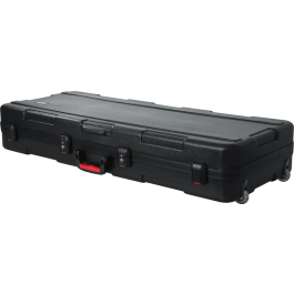 Gator Estuche Polietileno para Piano de 61 Teclas Negro con Ruedas