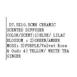 DKD Home Decor Ambientador Mikado Bicolor 8 x 24 x 8 cm (3 Unidades)