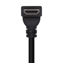 AISENS - CABLE HDMI V2.0 ACODADO PREMIUM ALTA VELOCIDAD / HEC 4K@60HZ 18GBPS, A/M-A/M, NEGRO, 1.0M AISENS - CABLE HDMI V2.0 ACODADO PREMIUM ALTA VELOCIDAD / HEC 4K@60HZ 18GBPS, A/M-A/M, NEGRO, 1.0M