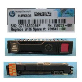 Hewlett Packard Enterprise 300GB hot-plug SAS 15,000 RPM 12Gb/sec 2.5-inch SFF SmartDrive Carrier Enterprise Hard Disk Drive