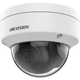 Hikvision Cámara IP minidomo 4M AcuSense 2.8mm antivandálico IR30 WDR H.265+ IK10 IP67 PoE con Audio y Alarma