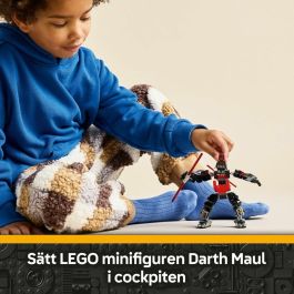 LEGO 75411 Star Wars Darth Maul Mech - Set de construcción de juguetes para niños de 6 años en adelante