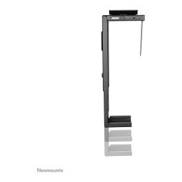Neomounts NM-CPU100BLACK Soporte CPU/PC Bajo Mesa, Max 10 kg, 360° Giratorio, H:30-53 cm, W:9-20 cm, Universal, Negro