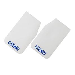 Faldilla antibarro Sparco 03791 Blanco (2 uds)