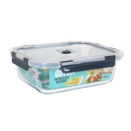 Fiambrera rectangular con tapa Quttin 23.3 x 17.8 cm, 1.5 litros (6 Unidades) Fiambrera rectangular con tapa Quttin 23.3 x 17.8 cm, 1.5 litros (6 Unidades)