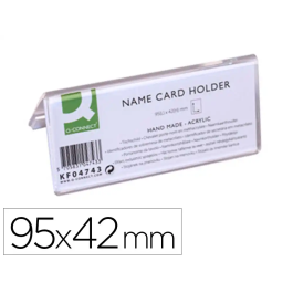Q-connect Identificador sobremesa metacrilato 95x42 mm ref.5730 Precio: 1.5900005. SKU: B17PB77LJR