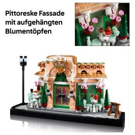 LEGO 10362 Cafetería Francesa: Decoración de Estantería Parisina Set para Adultos