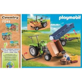 Playmobil Tractor Con Remolque Playmobil Tractor Con Remolque
