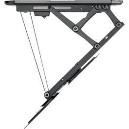 Schwaiger LWHDS5530 513 - Soporte de techo TV automático inclinable y giratorio para pantallas de 23"-55" (30 kg) Negro