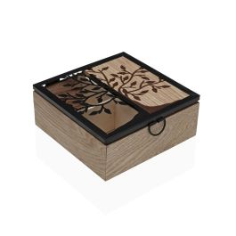 Caja para Infusiones Versa Madera 16,7 x 6,5 x 16,2 cm Árbol de la vida Precio: 10.69000031. SKU: B1DTPX2M69