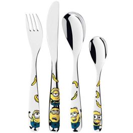 WMF 1286076040 Set de Cubiertos Infantiles Minions 4 Piezas Precio: 53.69000021. SKU: B1D4P5LDSK