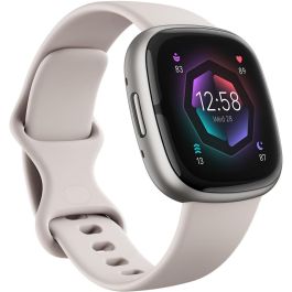 Fitbit Sense 2 Smartwatch GPS lunar white con Pantalla Táctil, Monitor Ritmo Cardíaco, Oxígeno en Sangre y Temperatura Precio: 257.68999982. SKU: S0441776