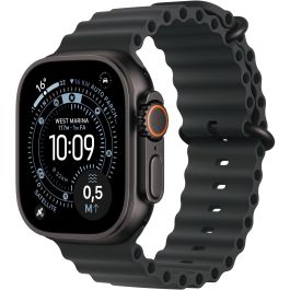 Apple Watch Ultra 3 Titanium Cellular 49mm, con Ocean Armband en color Negro