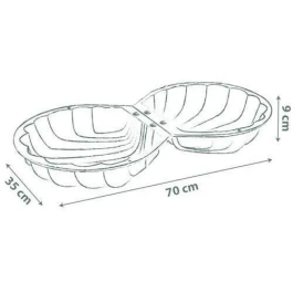 Smoby Arenero Doble Con Accesorios